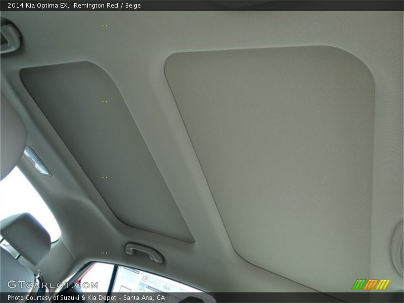 Remington Red / Beige 2014 Kia Optima EX