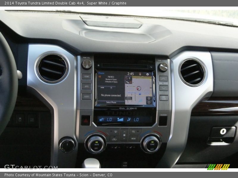 Super White / Graphite 2014 Toyota Tundra Limited Double Cab 4x4