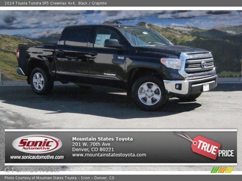 Black / Graphite 2014 Toyota Tundra SR5 Crewmax 4x4