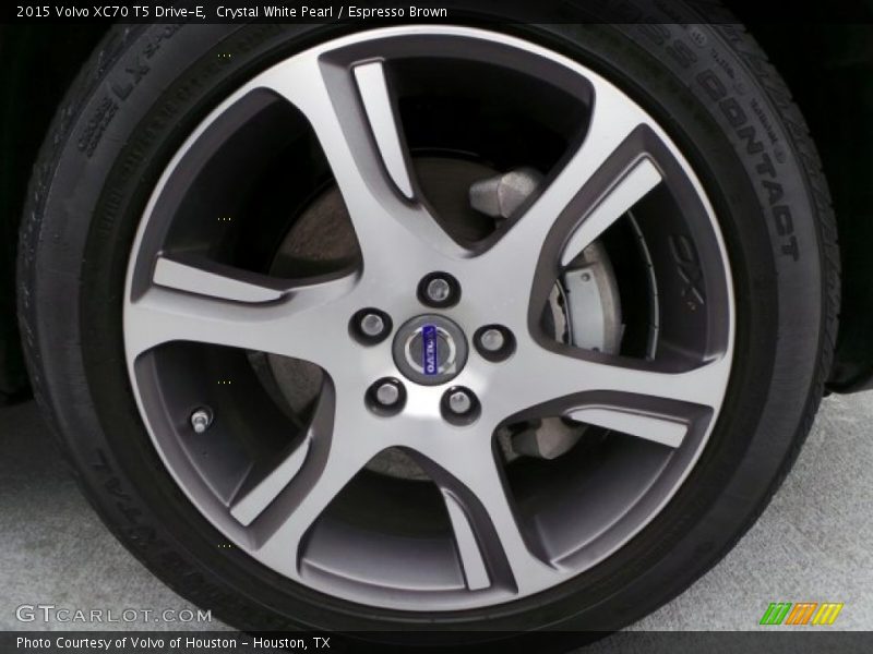 Crystal White Pearl / Espresso Brown 2015 Volvo XC70 T5 Drive-E