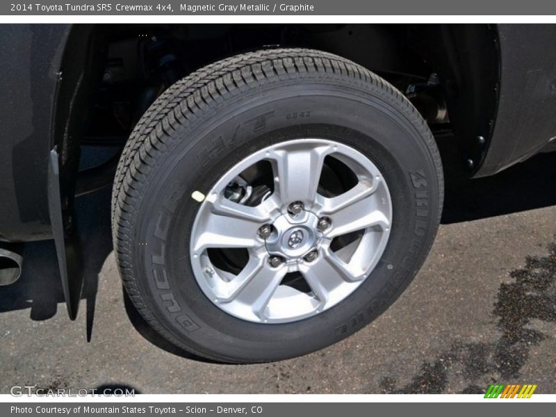 Magnetic Gray Metallic / Graphite 2014 Toyota Tundra SR5 Crewmax 4x4