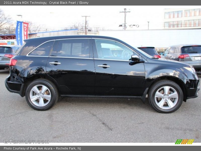Crystal Black Pearl / Ebony 2011 Acura MDX Technology