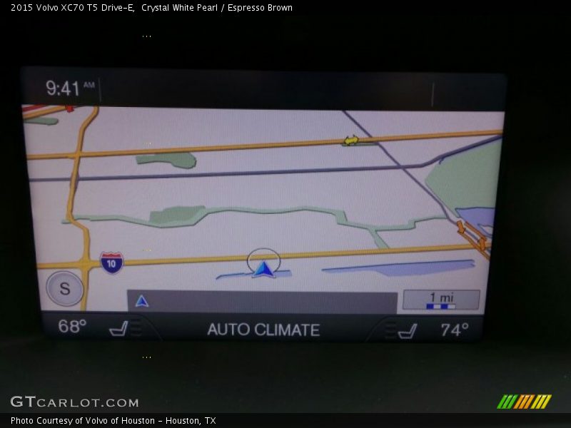 Navigation of 2015 XC70 T5 Drive-E