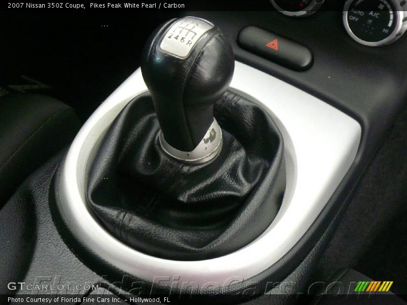 Pikes Peak White Pearl / Carbon 2007 Nissan 350Z Coupe