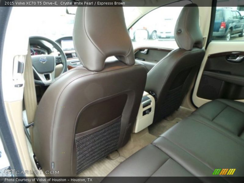 Rear Seat of 2015 XC70 T5 Drive-E