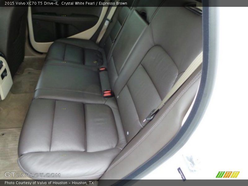 Rear Seat of 2015 XC70 T5 Drive-E