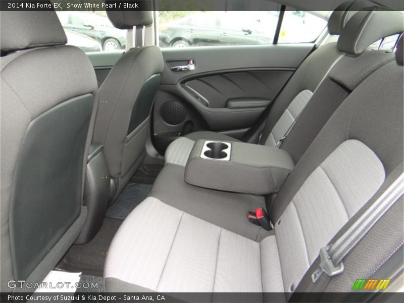 Rear Seat of 2014 Forte EX