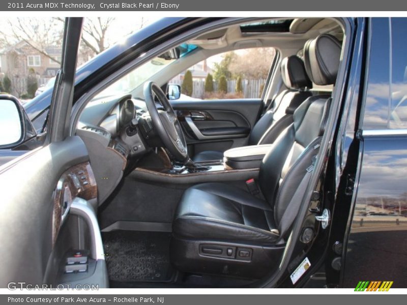 Crystal Black Pearl / Ebony 2011 Acura MDX Technology