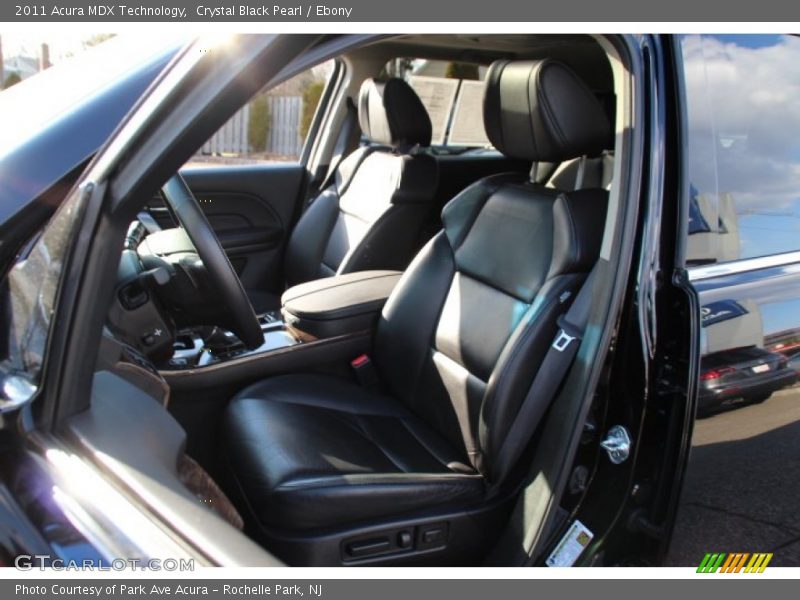 Crystal Black Pearl / Ebony 2011 Acura MDX Technology
