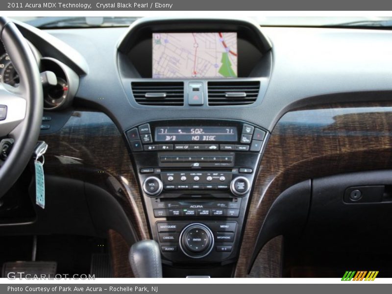 Crystal Black Pearl / Ebony 2011 Acura MDX Technology