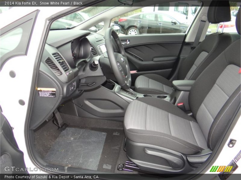  2014 Forte EX Black Interior