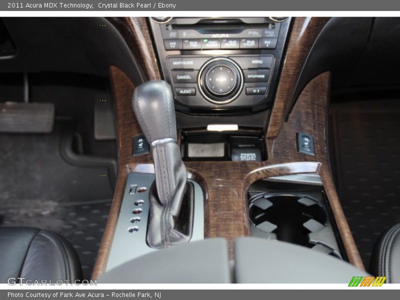 Crystal Black Pearl / Ebony 2011 Acura MDX Technology