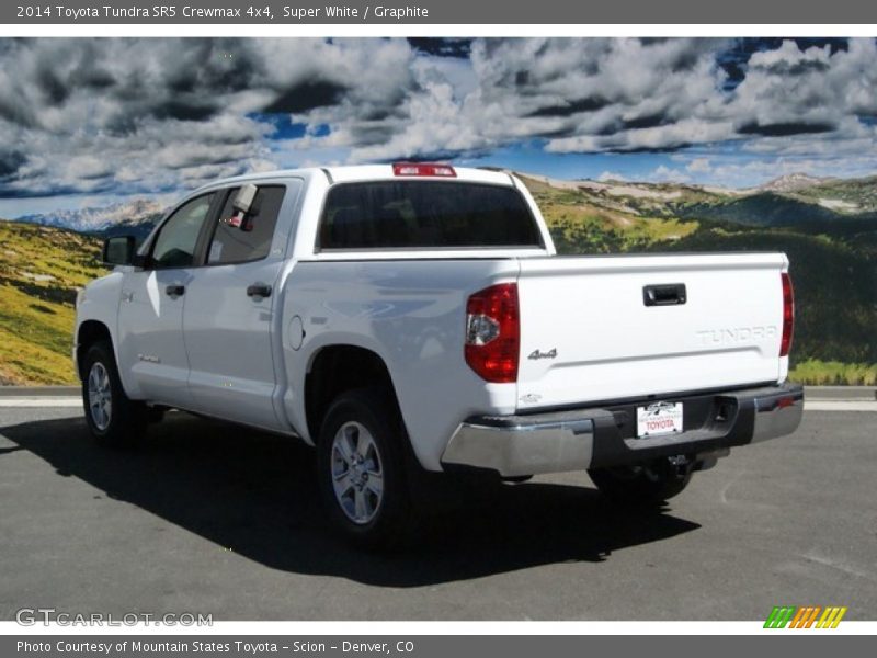 Super White / Graphite 2014 Toyota Tundra SR5 Crewmax 4x4