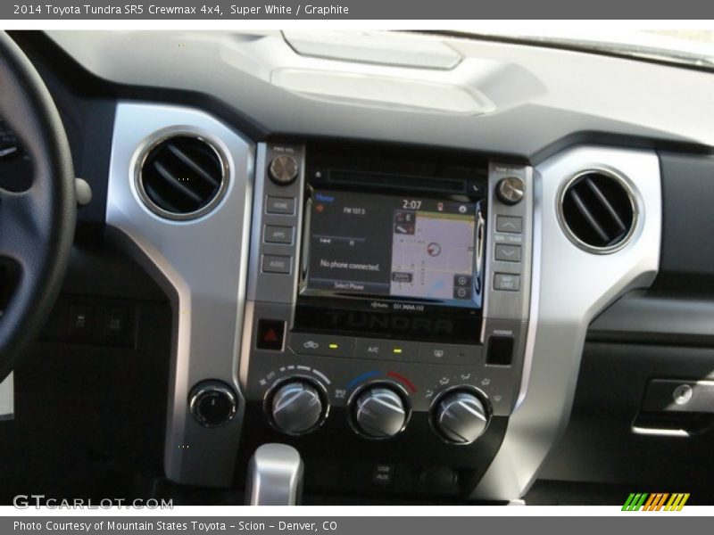 Super White / Graphite 2014 Toyota Tundra SR5 Crewmax 4x4