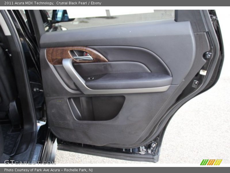 Crystal Black Pearl / Ebony 2011 Acura MDX Technology