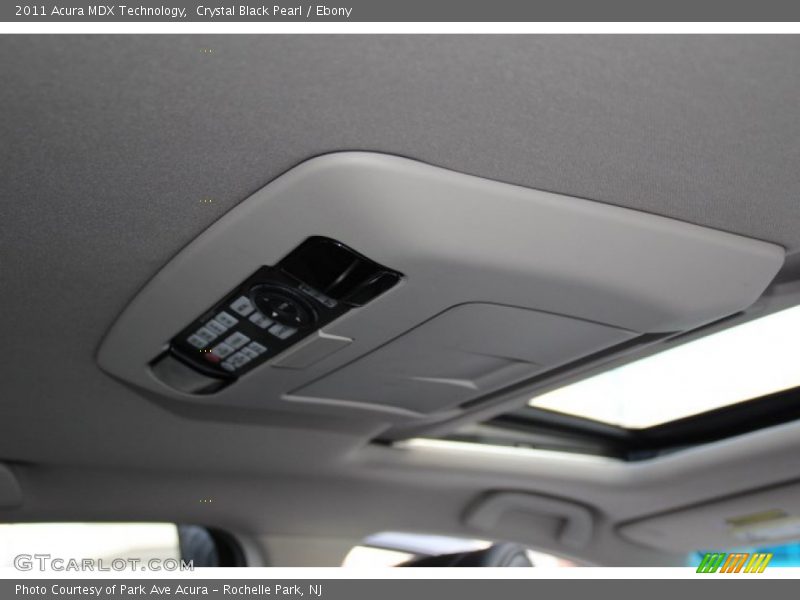 Crystal Black Pearl / Ebony 2011 Acura MDX Technology