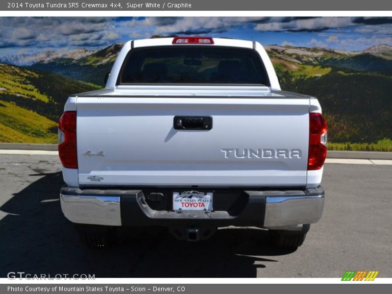 Super White / Graphite 2014 Toyota Tundra SR5 Crewmax 4x4