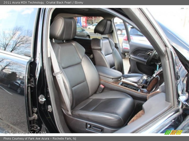 Crystal Black Pearl / Ebony 2011 Acura MDX Technology