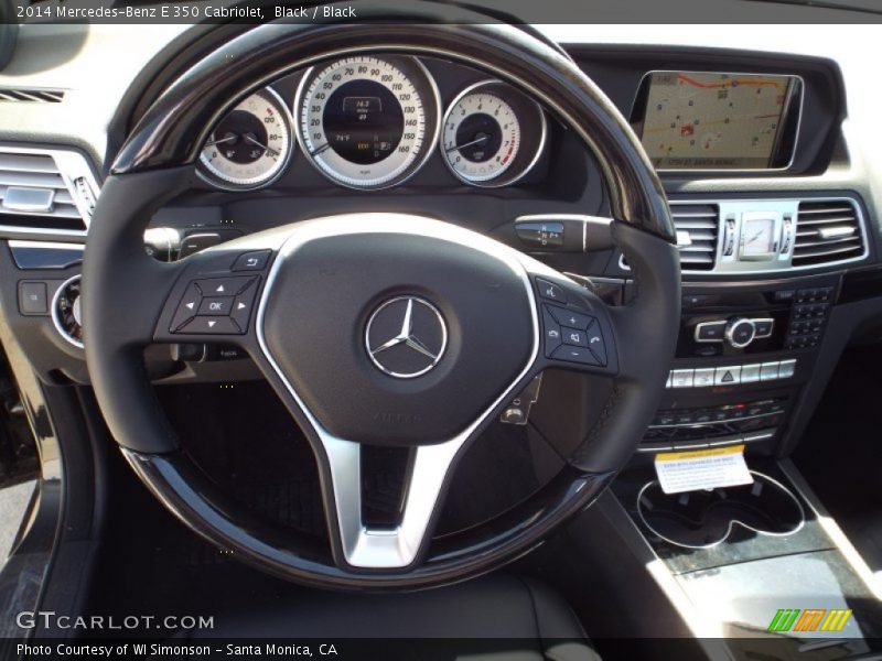 Black / Black 2014 Mercedes-Benz E 350 Cabriolet