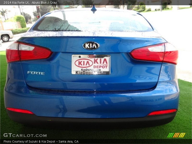 Abyss Blue / Gray 2014 Kia Forte LX