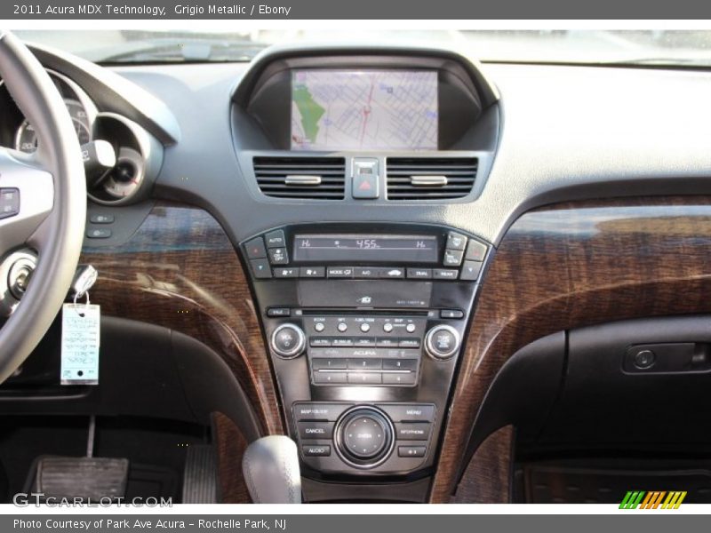 Grigio Metallic / Ebony 2011 Acura MDX Technology