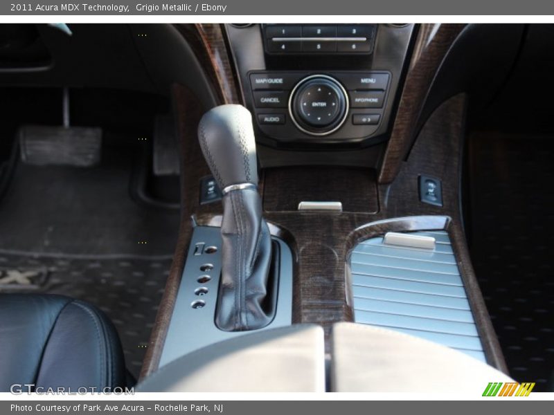 Grigio Metallic / Ebony 2011 Acura MDX Technology