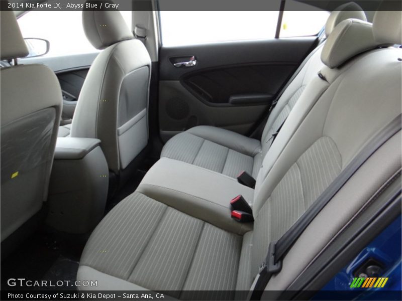 Abyss Blue / Gray 2014 Kia Forte LX
