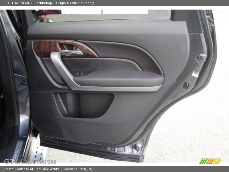 Grigio Metallic / Ebony 2011 Acura MDX Technology