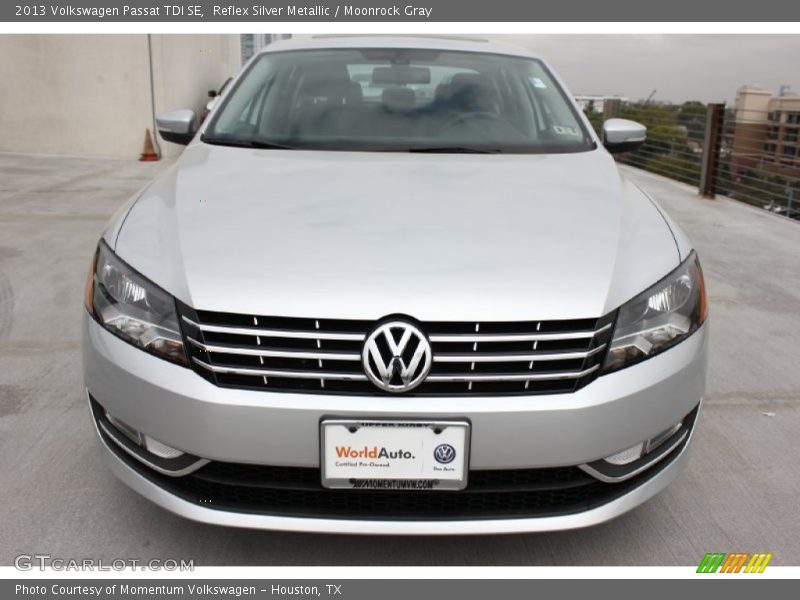 Reflex Silver Metallic / Moonrock Gray 2013 Volkswagen Passat TDI SE