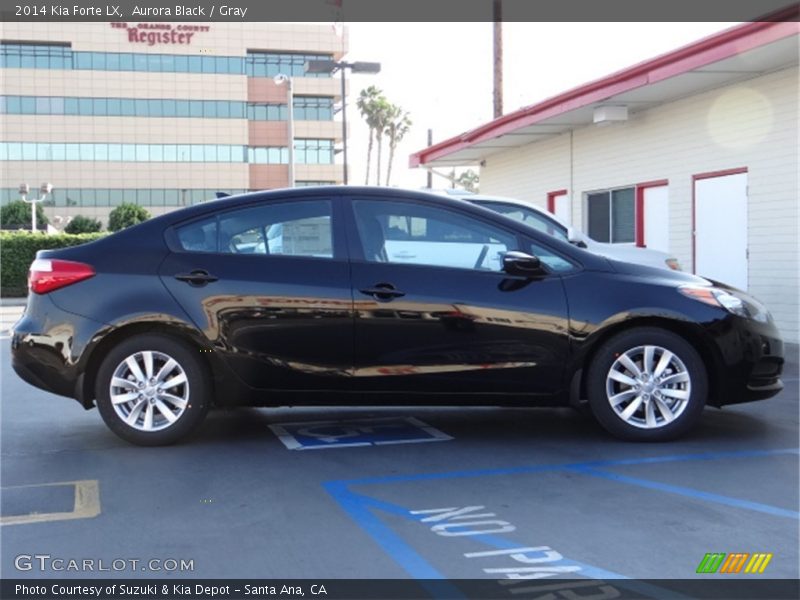 Aurora Black / Gray 2014 Kia Forte LX