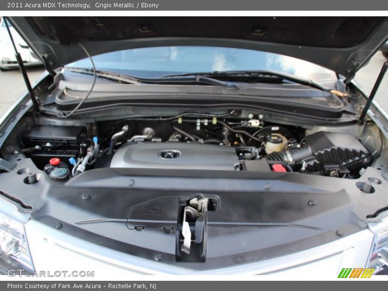 Grigio Metallic / Ebony 2011 Acura MDX Technology