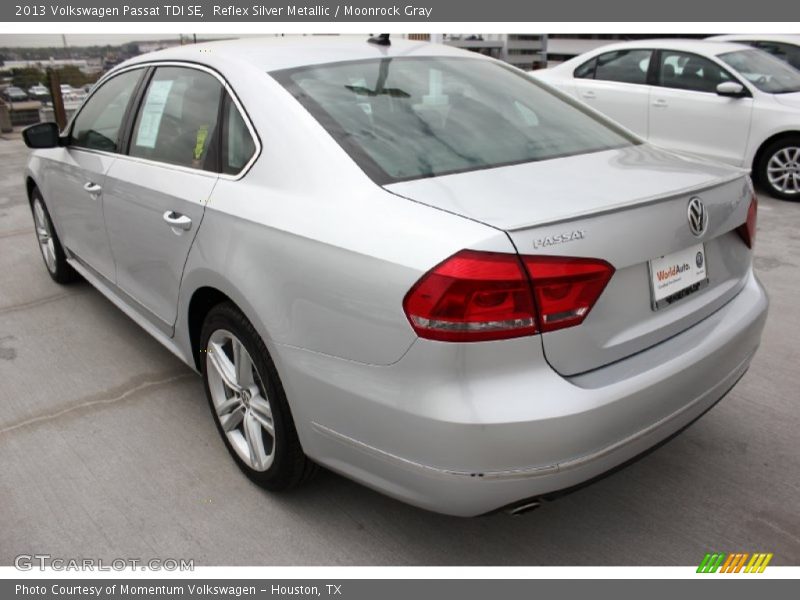 Reflex Silver Metallic / Moonrock Gray 2013 Volkswagen Passat TDI SE