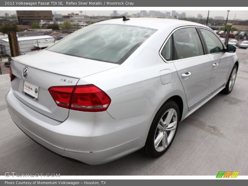 Reflex Silver Metallic / Moonrock Gray 2013 Volkswagen Passat TDI SE