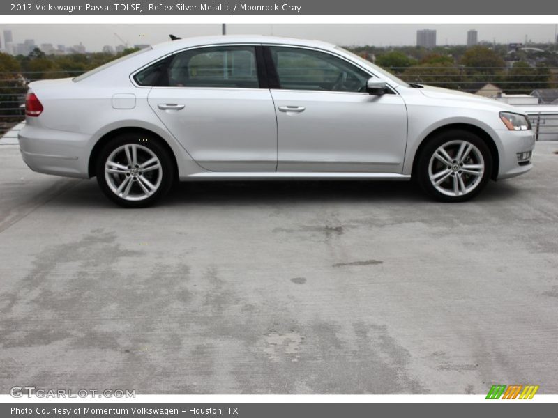 Reflex Silver Metallic / Moonrock Gray 2013 Volkswagen Passat TDI SE