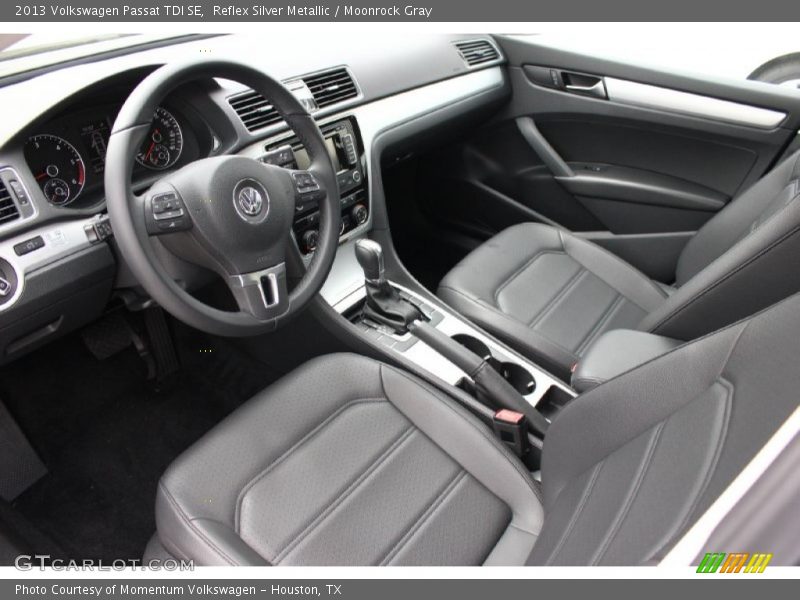 Reflex Silver Metallic / Moonrock Gray 2013 Volkswagen Passat TDI SE