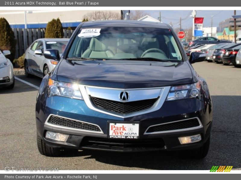Bali Blue Pearl / Taupe 2011 Acura MDX Technology