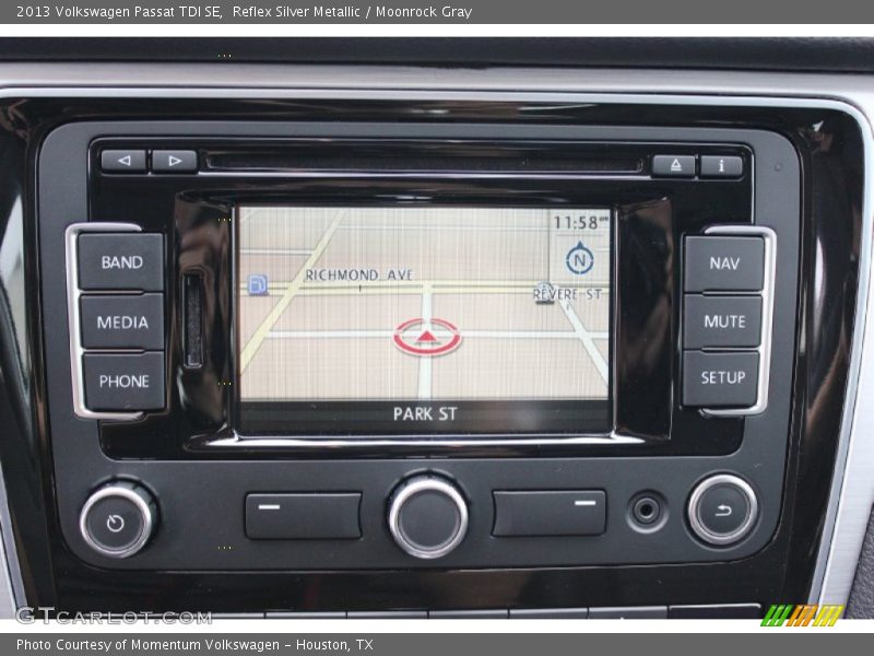Reflex Silver Metallic / Moonrock Gray 2013 Volkswagen Passat TDI SE