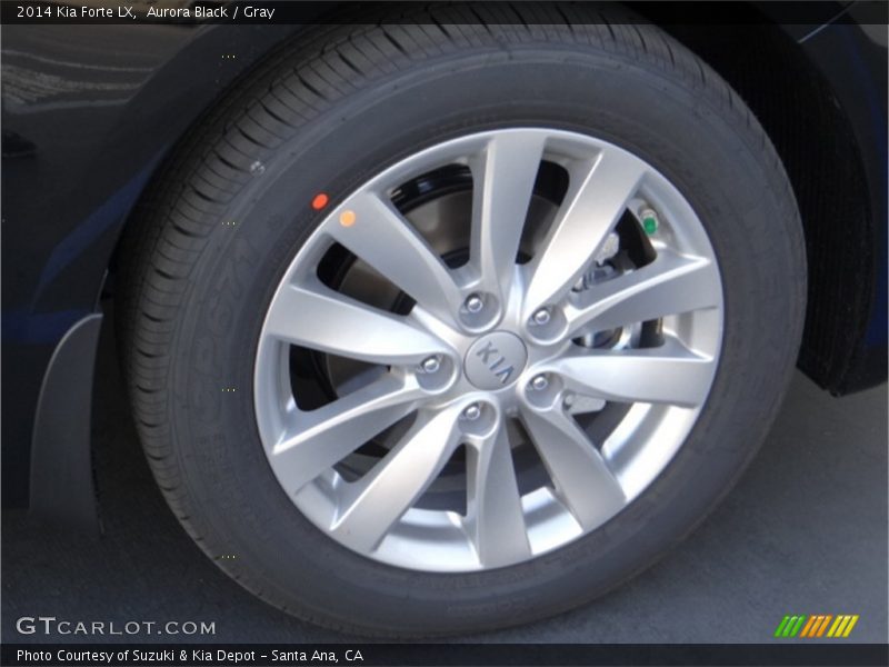 Aurora Black / Gray 2014 Kia Forte LX