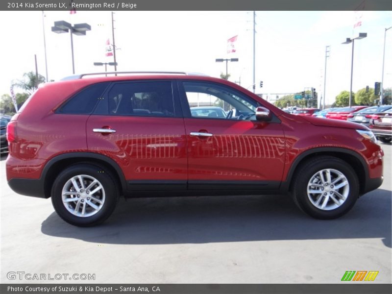 Remington Red / Beige 2014 Kia Sorento LX