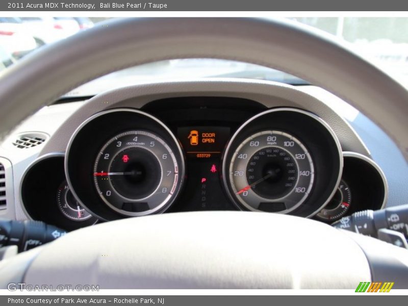  2011 MDX Technology Technology Gauges