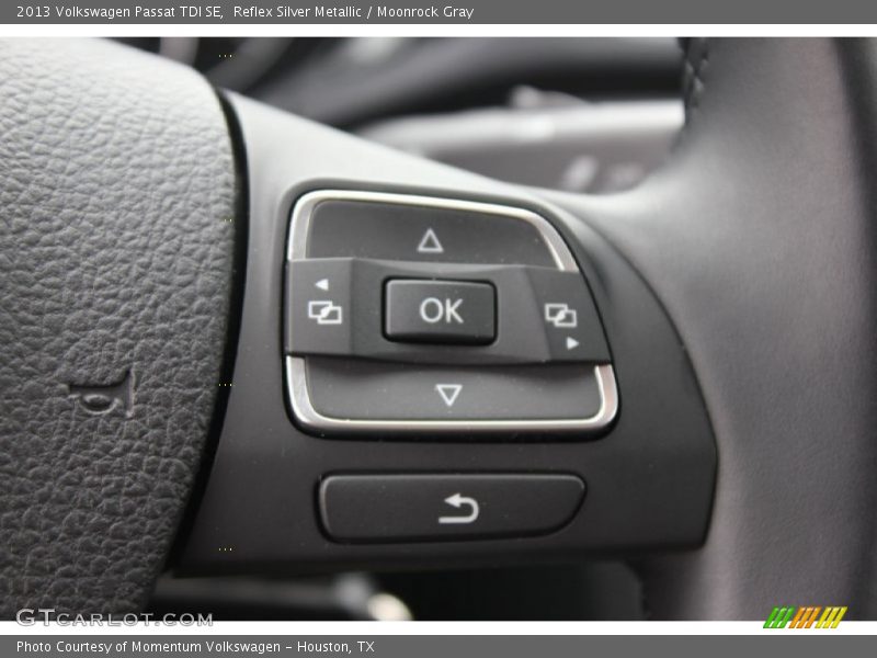 Reflex Silver Metallic / Moonrock Gray 2013 Volkswagen Passat TDI SE