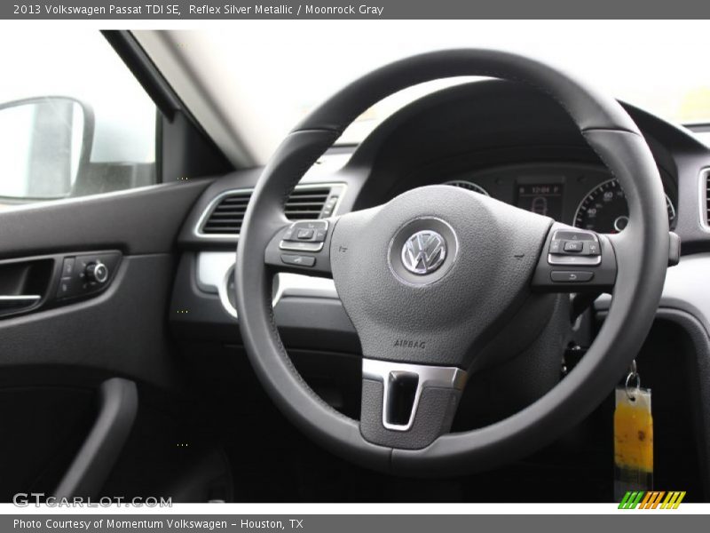 Reflex Silver Metallic / Moonrock Gray 2013 Volkswagen Passat TDI SE