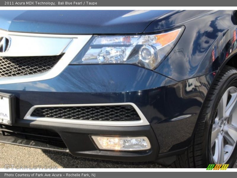 Bali Blue Pearl / Taupe 2011 Acura MDX Technology