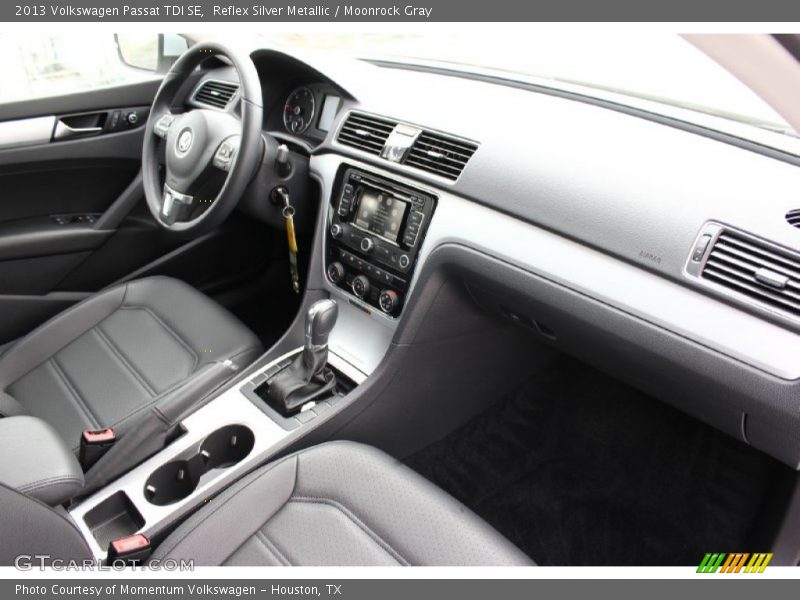 Reflex Silver Metallic / Moonrock Gray 2013 Volkswagen Passat TDI SE