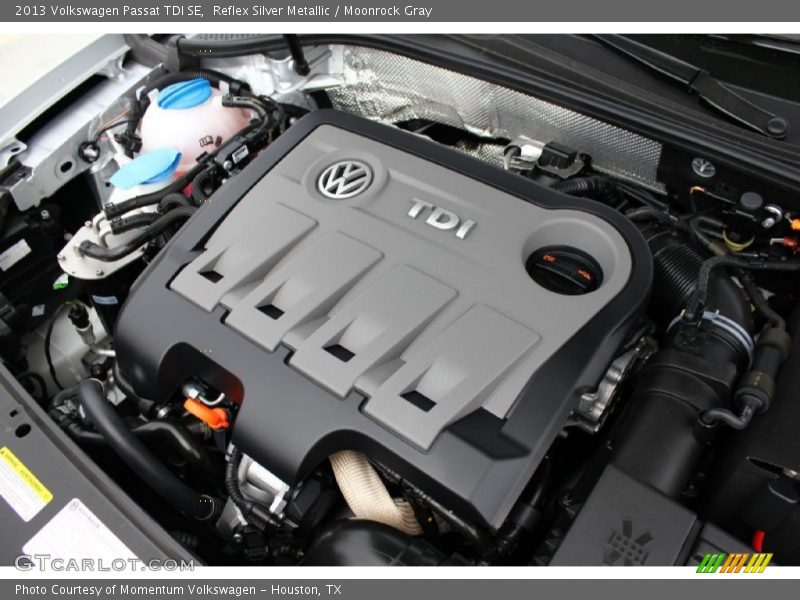 Reflex Silver Metallic / Moonrock Gray 2013 Volkswagen Passat TDI SE