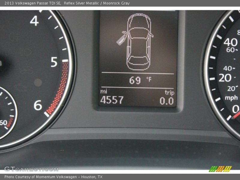 Reflex Silver Metallic / Moonrock Gray 2013 Volkswagen Passat TDI SE
