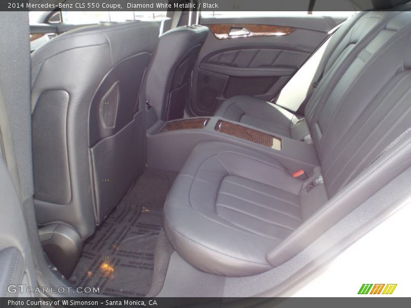 Diamond White Metallic / Black 2014 Mercedes-Benz CLS 550 Coupe