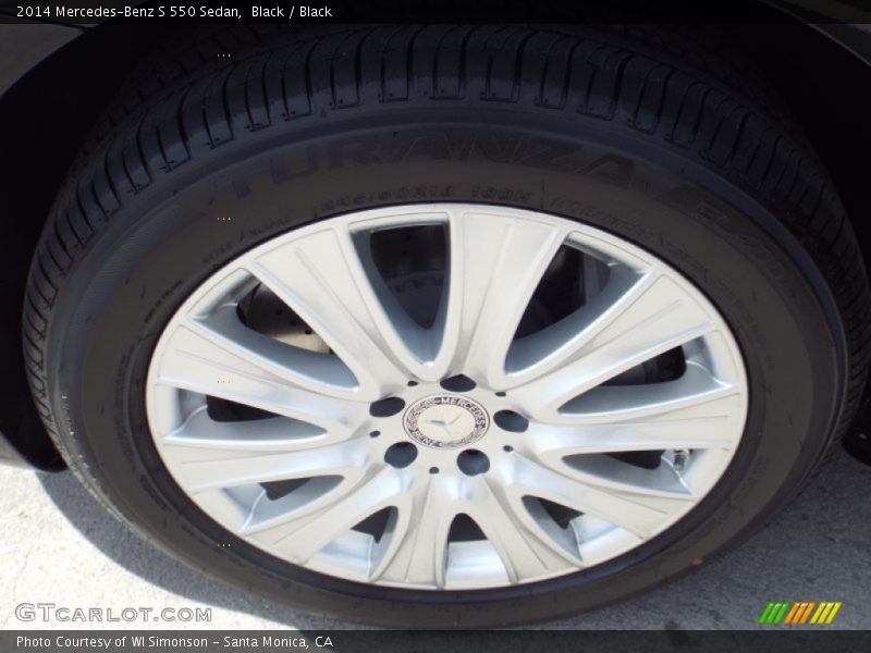 Black / Black 2014 Mercedes-Benz S 550 Sedan