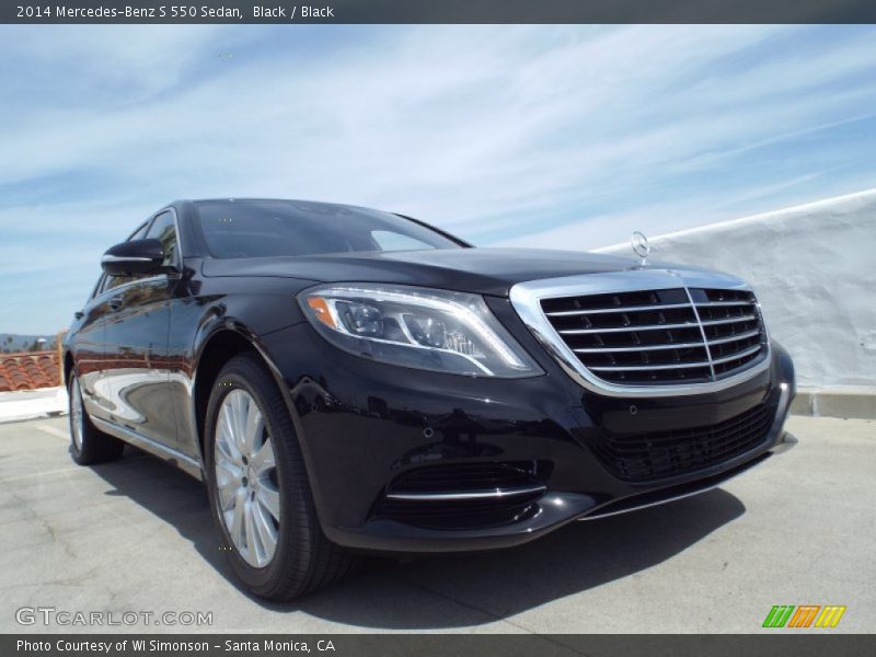Black / Black 2014 Mercedes-Benz S 550 Sedan