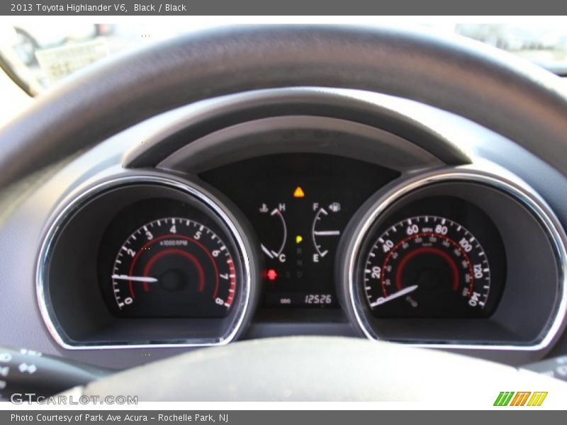 Black / Black 2013 Toyota Highlander V6